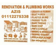 Plumbing dan renovation 01112275338 Azis pinggiran  lembah hijau