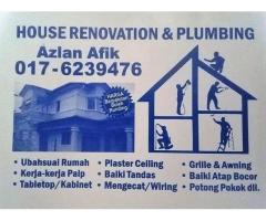 plumbing dan renovation 0176239476 azlan afik seksyen 2 wangsa maju